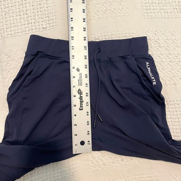 Alphalete Premium V2 Jogger active pants navy blue medium P 7042 - Picture 8 of 9